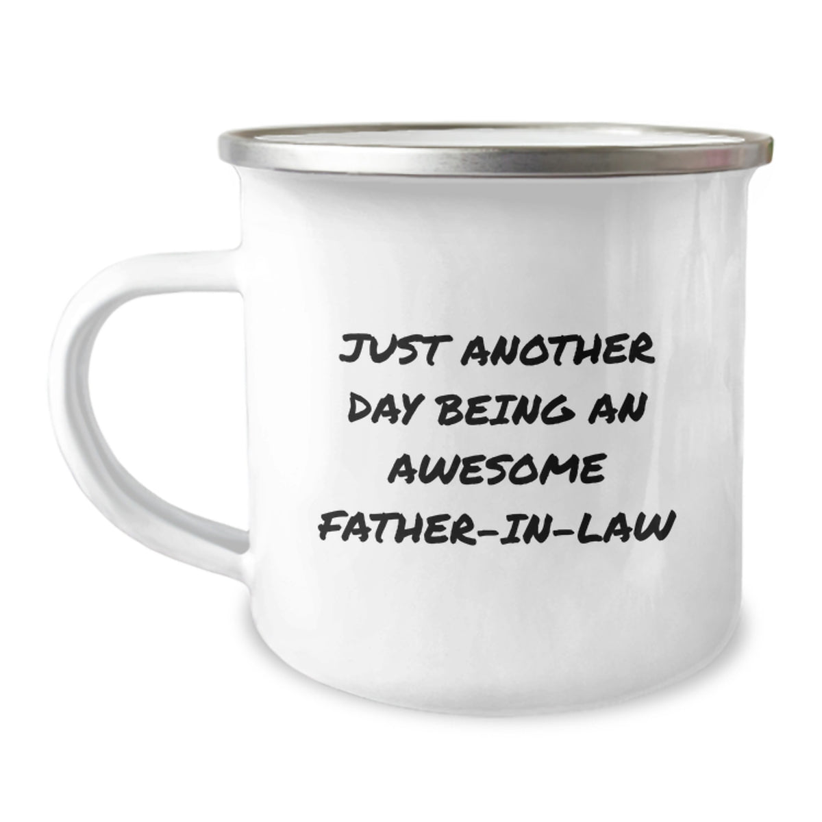 Funny Father-in-law Gifts from Men, Unique Camping Mugs for Father-in-law, Christmas Unique Gifts - Image 1