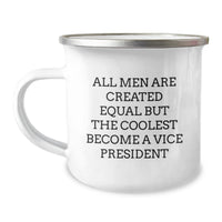Load image into Gallery viewer, Funny Vice President Gifts for Men - Vice President Camping Mug, Christmas Unique Gifts from Friends - Image 1
