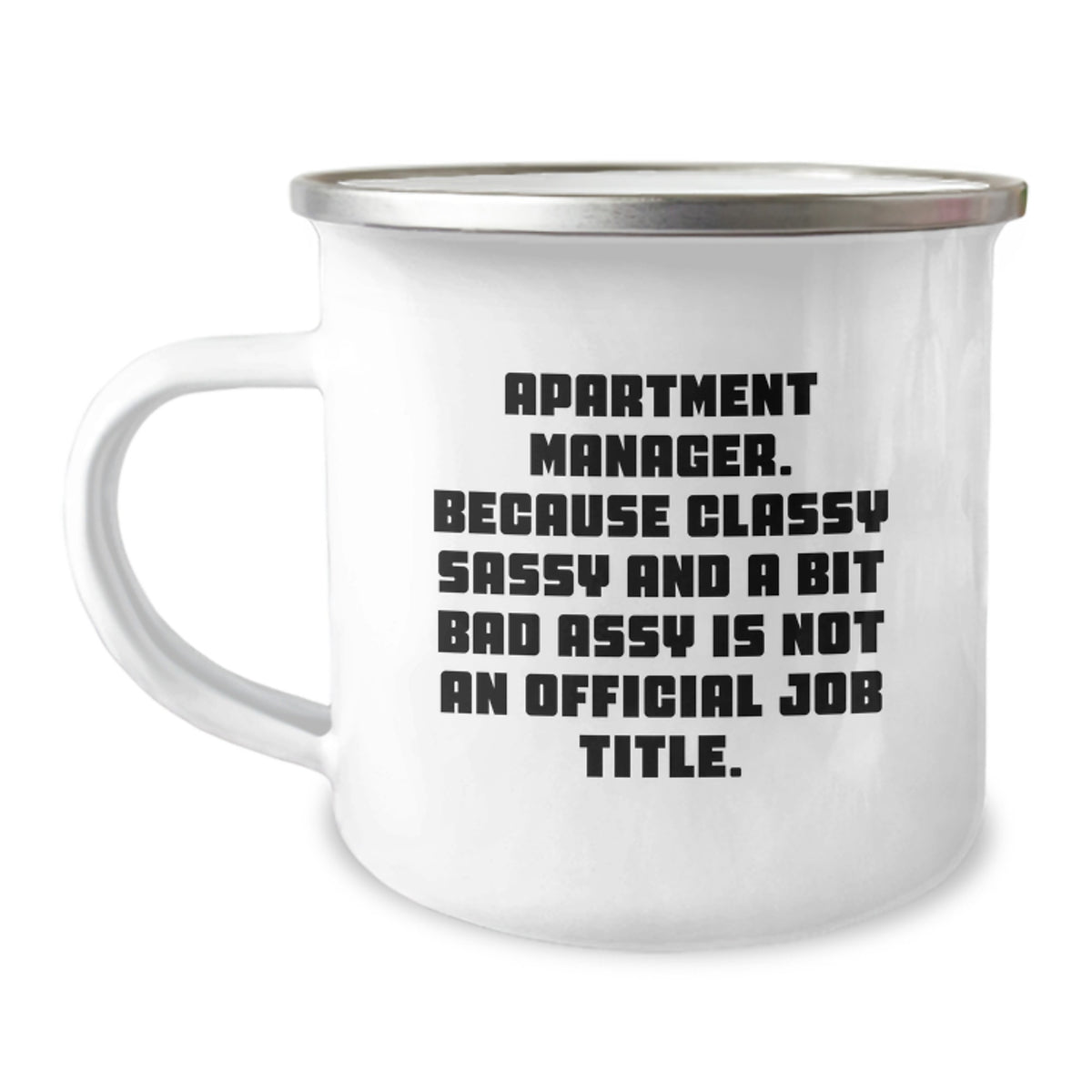 Funny Apartment Manager Gifts for Men and Women - Camping Mug, Unique Christmas Memorable Presents for Coworkers, Friends and Family - Image 1