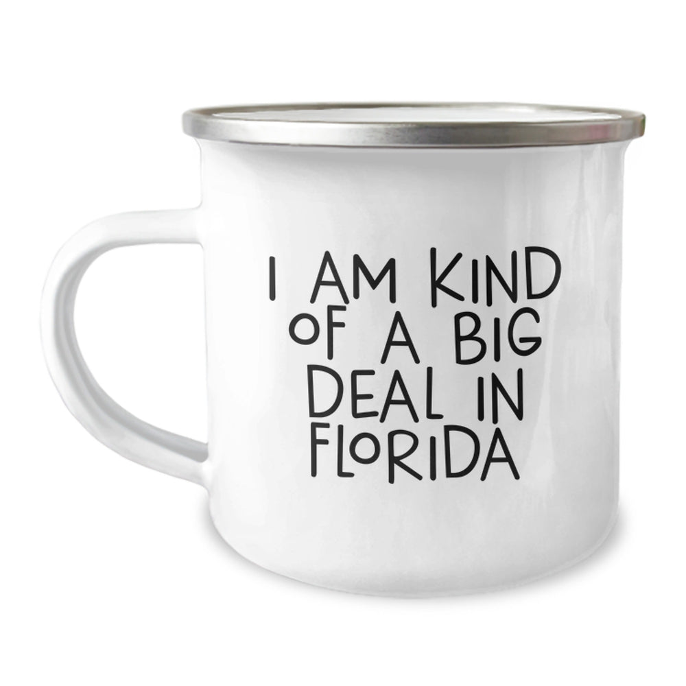 Funny Florida Camping Mug Gifts from Friends to Men or Women on Christmas Unique Occasions I Am Kind Of A Prime Selection In Florida - Image 1