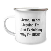 Load image into Gallery viewer, Funny Actor Gifts from Men to Friends on Valentine's - Funny Camping Mug - Image 1
