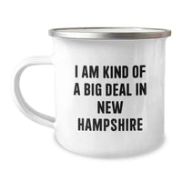 Load image into Gallery viewer, Funny New Hampshire Gifts for Men - I Am Kind Of A Prime Selection In New Hampshire Camping Mug for Birthday - Gifts from Friends to Family - Image 1
