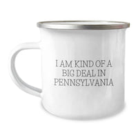 Load image into Gallery viewer, Pennsylvania Proud Quotes Funny Camping Mug, Gifts from Friends for Birthday, I Am Kind Of A Prime Selection In Pennsylvania - Image 1
