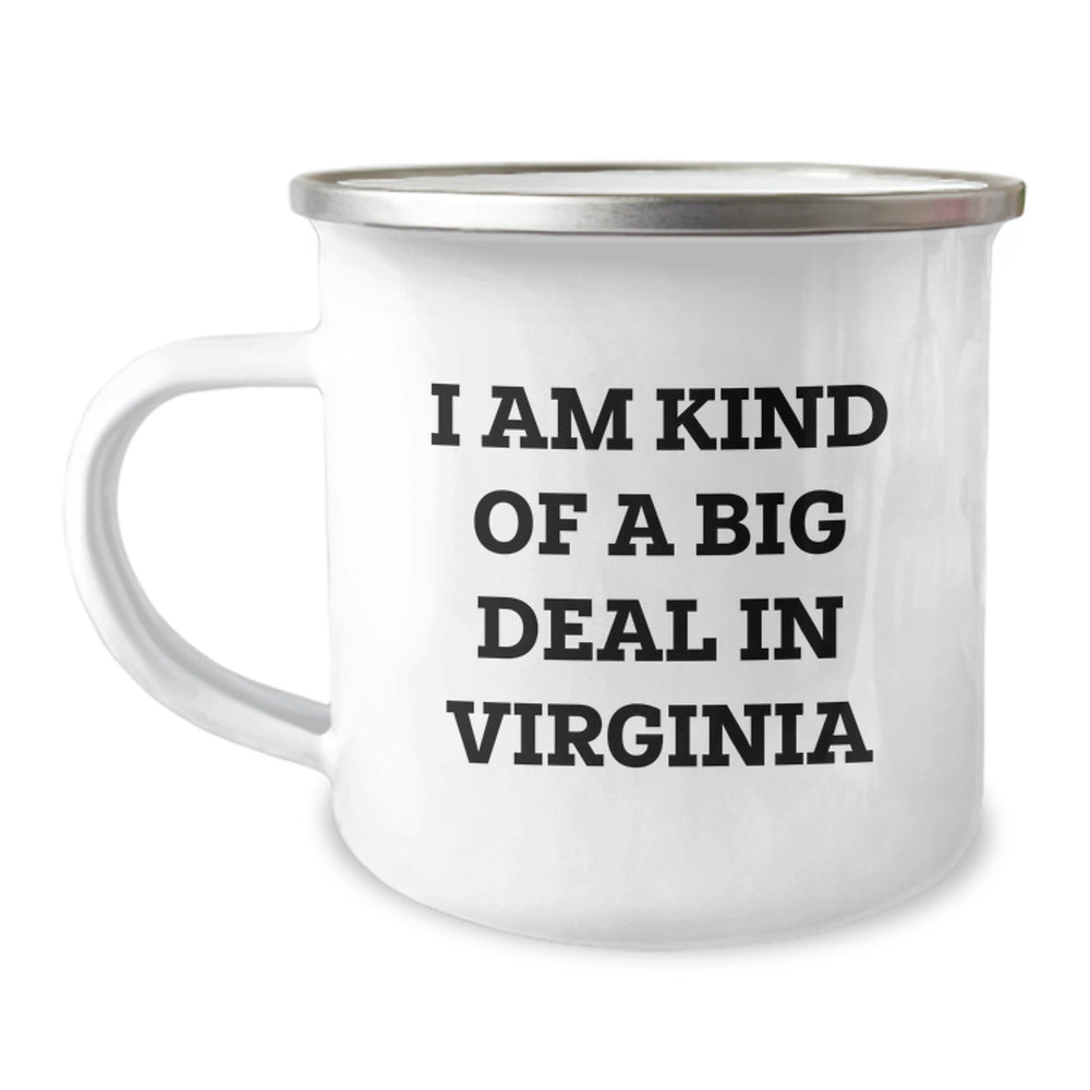 Virginia Camping Mug - Funny Gift from Friends for Men, Women, Coworkers, Family - Christmas Unique Gifts for Virginia Lovers - Image 1