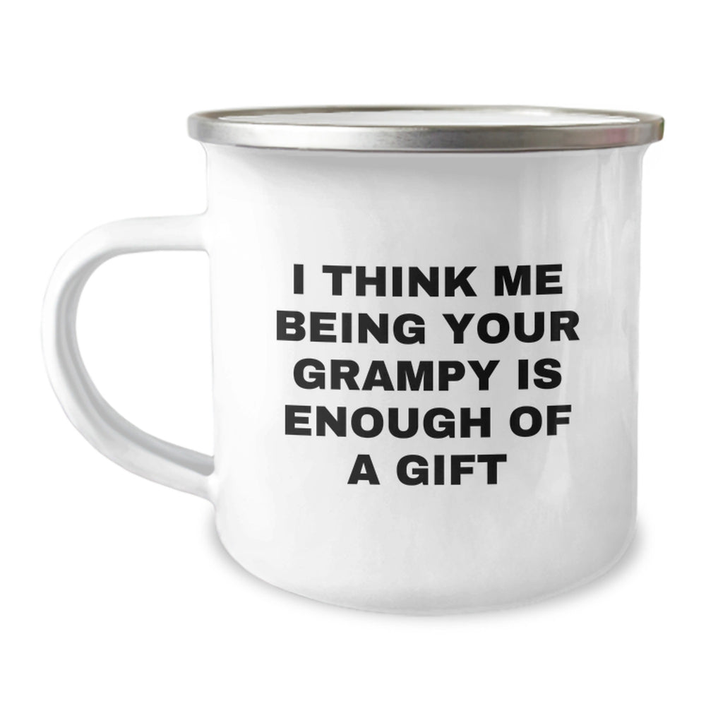 Funny Grampy Camping Mug Gifts for Men from Family - Perfect Christmas Unique Presents for Grampy - Image 1