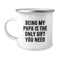 Load image into Gallery viewer, Funny Papa Camping Mug Gifts for Dad from Family Christmas - Image 1

