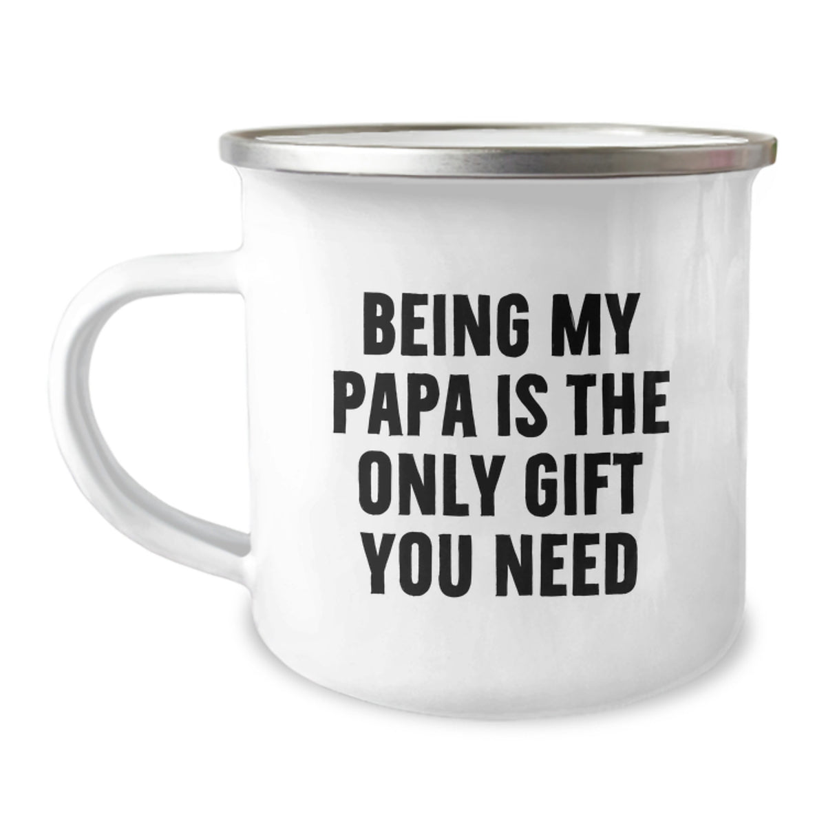 Funny Papa Camping Mug Gifts for Dad from Family Christmas - Image 1