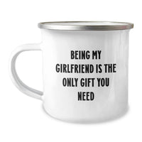 Load image into Gallery viewer, Gifts from Men to Sweetheart, Funny Quote Camping Mug, Valentine's Unique Gifts for Her - Image 1