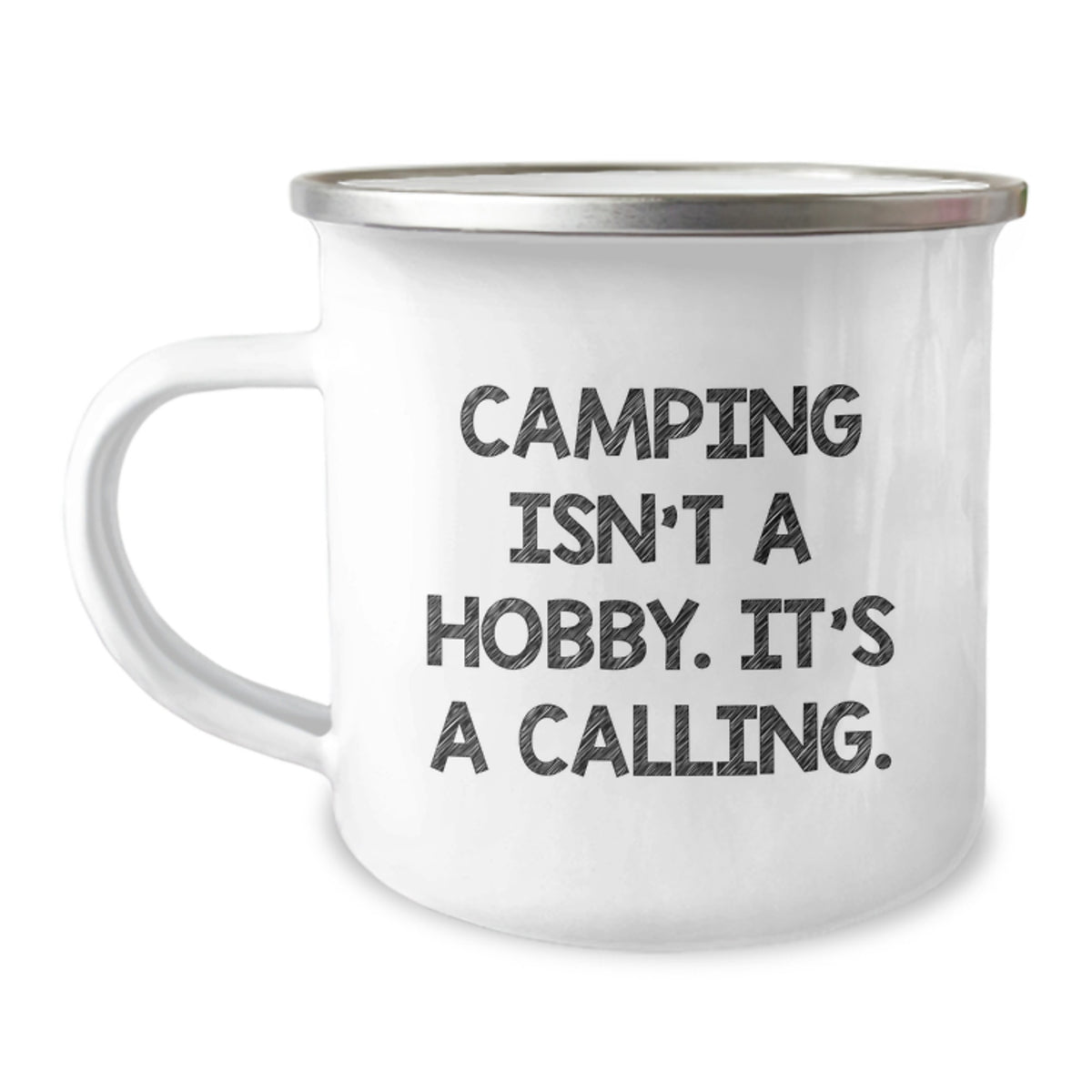 Gifts from Friends for Camping Enthusiasts - Funny Camping Mug - Camping Isn't A Hobby. It's A Calling. Christmas Unique Gifts for Men Women Family - Image 1