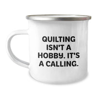 Load image into Gallery viewer, Quilting Gifts for Her, Funny Camping Mug for Birthday Unique Gifts from Friends, Men and Women - Image 1