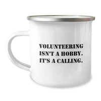 Load image into Gallery viewer, Gifts from Friends for Volunteering Enthusiasts - Funny Camping Mug - Valentine's Unique Gifts - Image 1
