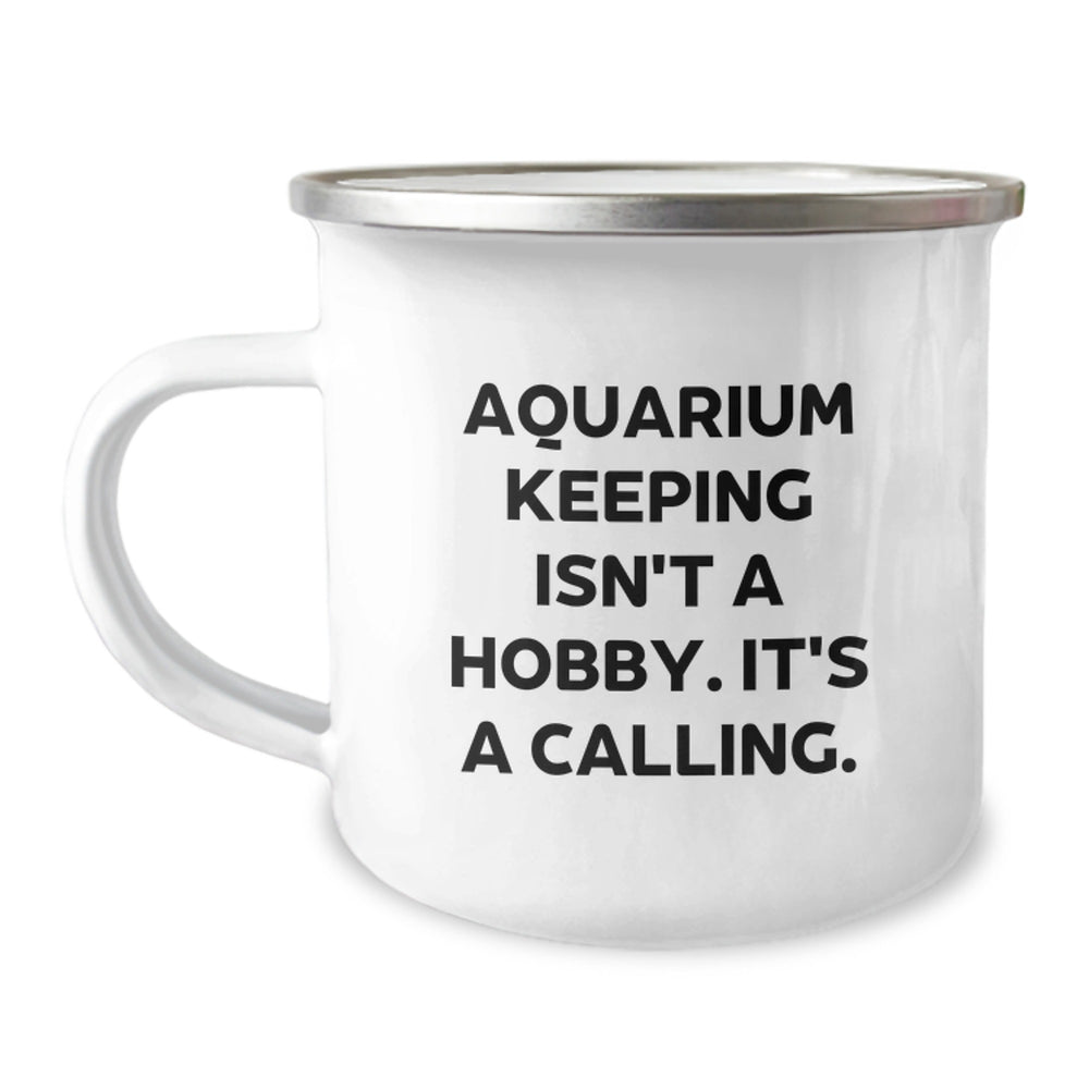 Gifts for Aquarium Keeping Enthusiasts, Funny Quote, Christmas Unique Mugs from Friends - Image 1