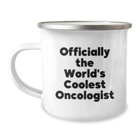Load image into Gallery viewer, Coolest Oncologist Funny Camping Mug Gifts from Friends for Oncologist on Valentine's - Image 1