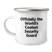 Load image into Gallery viewer, Funny Security Guard Gifts for Men - Officially The World's Coolest Security Guard Stainless Steel Camping Mug - Great Gift Ideas for Security Guard on Mother's Day - Image 1