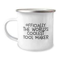 Load image into Gallery viewer, Funny Tool Maker Gifts from Dad - Unique Camping Mug for Tool Maker Lovers - Officially The World's Coolest Tool Maker - Image 1