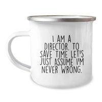 Load image into Gallery viewer, Funny Director Camping Mug Gifts from Men to Gift for Mom on Mother's Day - Image 1