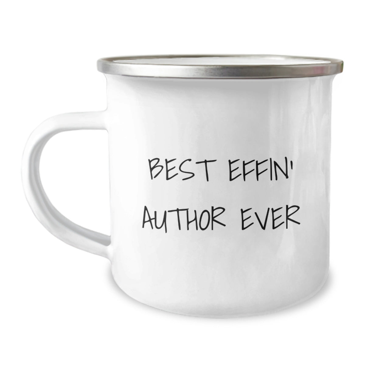 Funny Author Gifts for Men - Best Effin' Author Ever Camping Mug, Unique Christmas Memorable Presents for Authors, Funny Mugs for Writers, Author Lover Gifts - Image 1