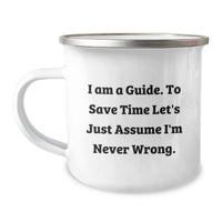 Load image into Gallery viewer, Funny Guide Gifts for Dads - I'm a Guide Camping Mug, Father's Day Unique Gifts from Men to Guide Fathers - Image 1
