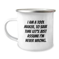 Load image into Gallery viewer, Funny Tool Maker Gifts from Men - Unique Camping Mug for Tool Maker Friends - Mother's Day Unique Gifts for Mom - Image 1