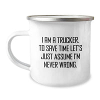 Load image into Gallery viewer, Funny Trucker Gifts from Men to Trucker Friends for Birthday Unique Mug - Image 1
