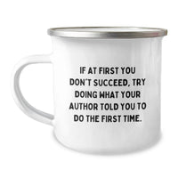 Load image into Gallery viewer, Author Inspired Funny Gifts from Friends and Family - Mother's Day Unique Mugs for Women, Camping Mug for Author Lovers - Image 1