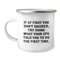 Load image into Gallery viewer, Funny CFO Gifts from Family, Inspirational Quotes for CFO, Camping Mug for Mom on Mother's Day - Image 1