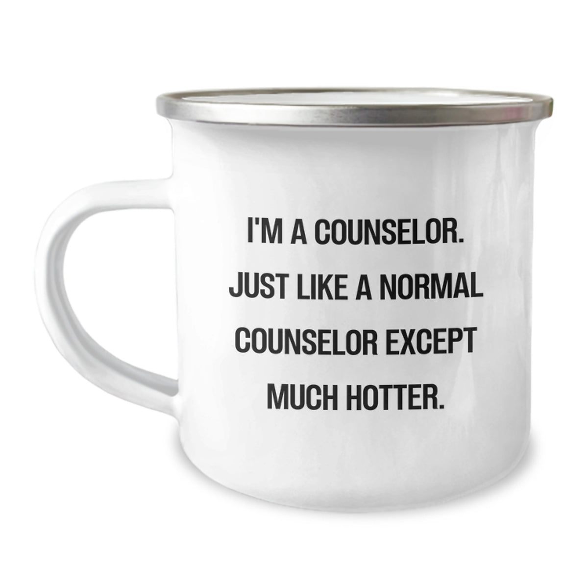 Funny Counselor Gifts from Friends for Men Women Christmas Unique Camping Mugs - I'm A Counselor Except Much Hotter. - Image 1