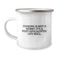 Load image into Gallery viewer, Funny Graduation Gifts for Cooking Lovers - Camping Mug from Friends - Inspirational Quote Says 'Cooking Is Not A Hobby' - Image 1
