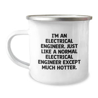 Load image into Gallery viewer, Funny Electrical Engineer Gifts - Camping Mug for Graduation, Gifts from Men to Electrical Engineer Friends, Gifts for Electrical Engineer - Image 1
