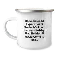 Load image into Gallery viewer, Home Science Experiments Gifts for Men from Family - Funny Camping Mug for Graduation - Image 1