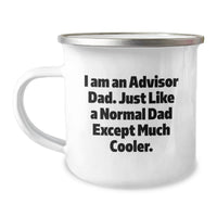 Load image into Gallery viewer, Funny Advisor Gifts from Men to Men, Unique Camping Mug for Advisor Dad, Gift for Graduation - Image 1