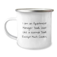 Load image into Gallery viewer, Funny Dad Gifts from Family to Apartment Manager Men Camping Mug for Graduation Unique - Image 1