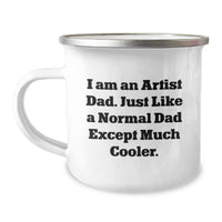 Load image into Gallery viewer, Funny Artist Dad Camping Mug Gifts from Men to Artist Friends on Birthday Unique - Image 1