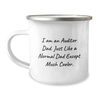 Load image into Gallery viewer, Auditor Keepsake Camping Mug for Him Birthday Gift Ultimate Cool Dad - Image 1