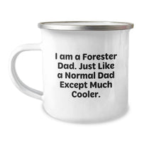 Load image into Gallery viewer, Funny Forester Dad Gifts, Camping Mug for Forester Men, Graduation Unique Gifts from Dad for Forester Boys - Image 1