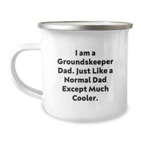 Load image into Gallery viewer, Funny groundskeeper Gifts for Him Camping Mug - Gifts from Dad to groundskeeper - Graduation Unique Gifts - Image 1