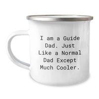 Load image into Gallery viewer, A Cool Dad's Guide Graduation Unique Gifts from Friends - Funny Camping Mug for I Am A Guide Dad Just Like A Normal Dad Except Much Cooler - Image 1