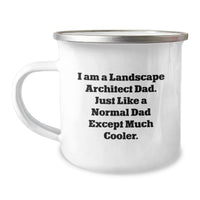 Load image into Gallery viewer, Funny Landscape Architect Camping Mug Gifts from Dad to Men who Love Hiking and the Outdoors for Graduation Unique Occasions - Image 1