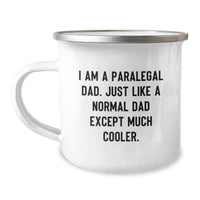 Load image into Gallery viewer, Funny Paralegal Dad Gift for Paralegal Men, Funny Camping Mug for Paralegal Graduation Unique Gifts from Paralegal Family - Image 1