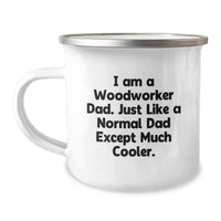 Load image into Gallery viewer, Funny Woodworker Dad Gifts from Family - Unique Camping Mug for Woodworker Men Graduation - Image 1