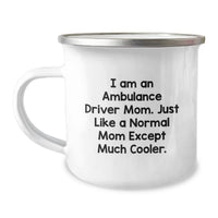 Load image into Gallery viewer, Ambulance Driver Mom Gifts for Ambulance Drivers - Camping Mug for Ambulance Driver Graduation Unique Gifts from Friends - Image 1