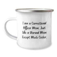 Load image into Gallery viewer, Correctional Officer Mom Funny Camping Mug Gifts for Correctional Officer Mom Friends Family by Gifts from Women - Image 1