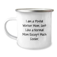 Load image into Gallery viewer, Funny Postal Worker Mom Gift, Unique Graduation Mug for Postal Worker Woman, Camping Mug for Mom - Image 1