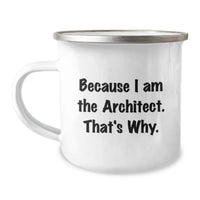 Load image into Gallery viewer, Funny Architect Gifts from Friends or Family Graduation Unique Mugs for Men and Women Because I Am The Architect That's Why. - Image 1