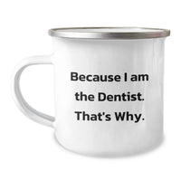 Load image into Gallery viewer, Funny Dentist Camping Mug Gifts from Friends, Unique Graduation Unique Gifts for Dentist Men - Image 1