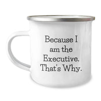 Load image into Gallery viewer, Executive Keepsake Camping Mug for Him Birthday Gift 12oz Stainless - Image 1
