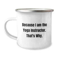 Load image into Gallery viewer, Yoga Instructor Keepsake Camping Mug for Him Birthday Gift - Image 1