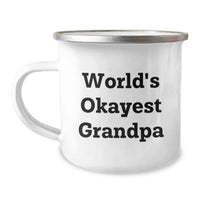 Load image into Gallery viewer, Grandpa Keepsake Camping Mug Birthday Gift for Him - Image 1