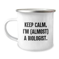Load image into Gallery viewer, Funny Biologist Gifts for Him Graduation Unique Gifts from Friends for the Biologist Lover Camping Mug - Image 1