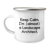 Load image into Gallery viewer, Landscape Architect Keepsake Camping Mug for Him Personal Birthday Gift - Image 1